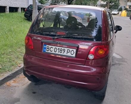 Красный Дэу Матиз, объемом двигателя 1 л и пробегом 120 тыс. км за 1700 $, фото 2 на Automoto.ua