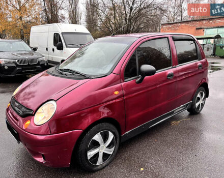 Красный Дэу Матиз, объемом двигателя 0.8 л и пробегом 142 тыс. км за 2300 $, фото 8 на Automoto.ua