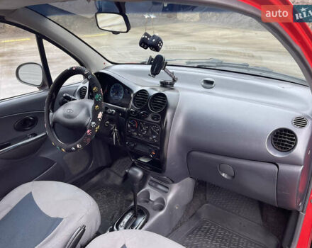 Красный Дэу Матиз, объемом двигателя 0.8 л и пробегом 120 тыс. км за 2850 $, фото 7 на Automoto.ua