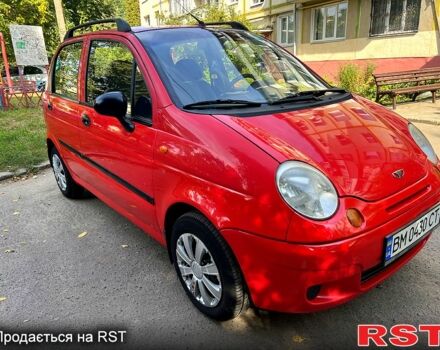 Красный Дэу Матиз, объемом двигателя 0.8 л и пробегом 120 тыс. км за 2000 $, фото 1 на Automoto.ua