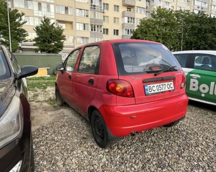 Червоний Деу Матіз, об'ємом двигуна 0.8 л та пробігом 120 тис. км за 1400 $, фото 1 на Automoto.ua