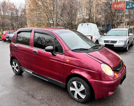 Красный Дэу Матиз, объемом двигателя 0.8 л и пробегом 142 тыс. км за 2300 $, фото 7 на Automoto.ua