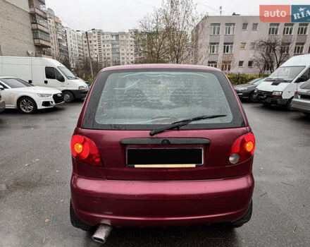 Красный Дэу Матиз, объемом двигателя 0.8 л и пробегом 142 тыс. км за 2300 $, фото 5 на Automoto.ua