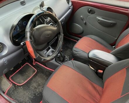 Красный Дэу Матиз, объемом двигателя 0.8 л и пробегом 3 тыс. км за 2000 $, фото 4 на Automoto.ua