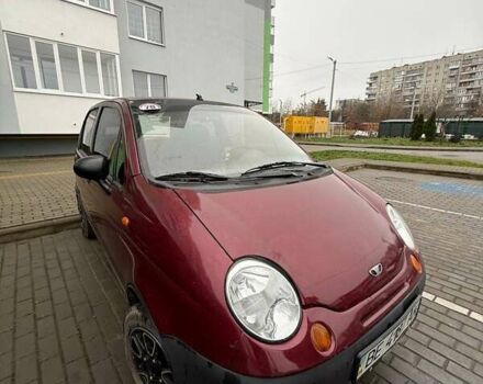 Красный Дэу Матиз, объемом двигателя 0.8 л и пробегом 111 тыс. км за 2000 $, фото 1 на Automoto.ua