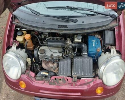 Красный Дэу Матиз, объемом двигателя 0.8 л и пробегом 135 тыс. км за 2550 $, фото 9 на Automoto.ua