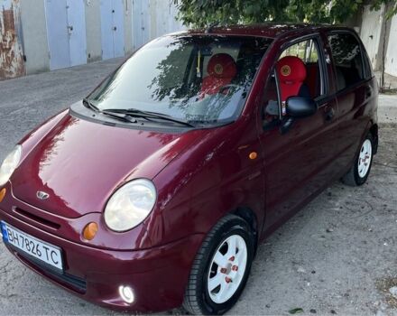 Красный Дэу Матиз, объемом двигателя 0.8 л и пробегом 145 тыс. км за 3200 $, фото 5 на Automoto.ua