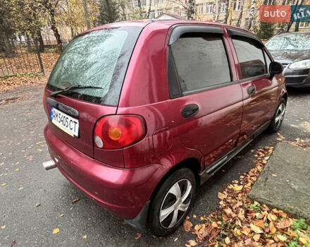 Червоний Деу Матіз, об'ємом двигуна 0.8 л та пробігом 142 тис. км за 2400 $, фото 10 на Automoto.ua