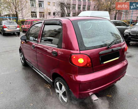 Красный Дэу Матиз, объемом двигателя 0.8 л и пробегом 142 тыс. км за 2300 $, фото 6 на Automoto.ua