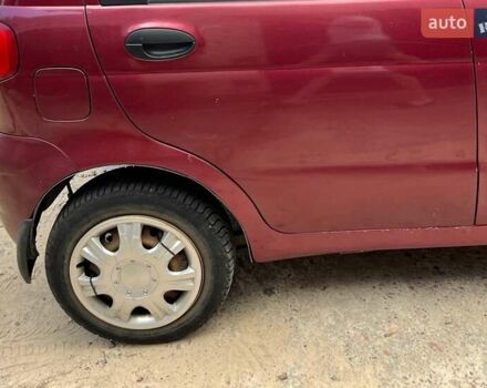 Червоний Деу Матіз, об'ємом двигуна 0.8 л та пробігом 180 тис. км за 2000 $, фото 1 на Automoto.ua
