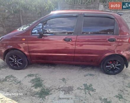 Красный Дэу Матиз, объемом двигателя 0.8 л и пробегом 181 тыс. км за 2600 $, фото 4 на Automoto.ua