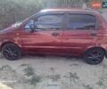 Красный Дэу Матиз, объемом двигателя 0.8 л и пробегом 181 тыс. км за 2600 $, фото 4 на Automoto.ua