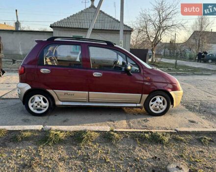Красный Дэу Матиз, объемом двигателя 1 л и пробегом 168 тыс. км за 1550 $, фото 5 на Automoto.ua