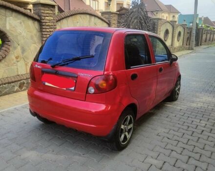 Красный Дэу Матиз, объемом двигателя 0.8 л и пробегом 148 тыс. км за 2500 $, фото 2 на Automoto.ua