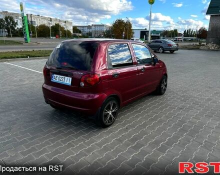 Красный Дэу Матиз, объемом двигателя 0.8 л и пробегом 145 тыс. км за 2000 $, фото 6 на Automoto.ua