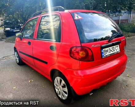 Красный Дэу Матиз, объемом двигателя 0.8 л и пробегом 120 тыс. км за 2000 $, фото 3 на Automoto.ua
