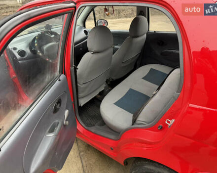 Червоний Деу Матіз, об'ємом двигуна 0.8 л та пробігом 130 тис. км за 2850 $, фото 8 на Automoto.ua