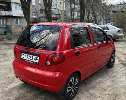 Червоний Деу Матіз, об'ємом двигуна 0.8 л та пробігом 146 тис. км за 2350 $, фото 3 на Automoto.ua