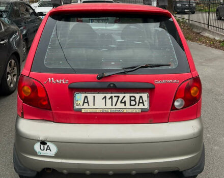 Красный Дэу Матиз, объемом двигателя 1 л и пробегом 111 тыс. км за 1700 $, фото 1 на Automoto.ua