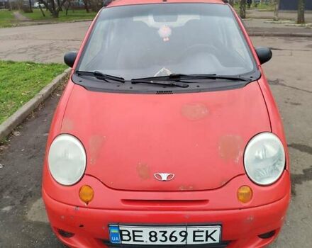 Красный Дэу Матиз, объемом двигателя 0.8 л и пробегом 106 тыс. км за 1800 $, фото 6 на Automoto.ua