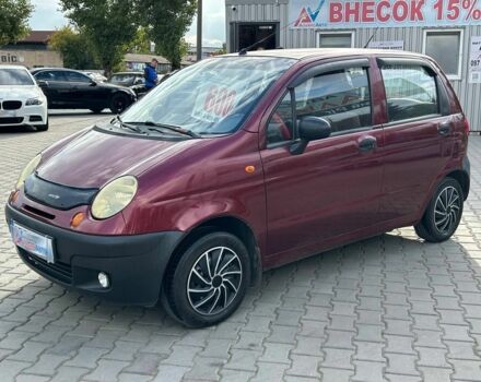 Червоний Деу Матіз, об'ємом двигуна 0.8 л та пробігом 220 тис. км за 1800 $, фото 2 на Automoto.ua