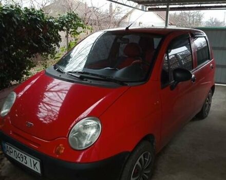 Красный Дэу Матиз, объемом двигателя 0.8 л и пробегом 150 тыс. км за 2500 $, фото 1 на Automoto.ua