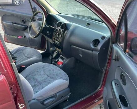Червоний Деу Матіз, об'ємом двигуна 0.8 л та пробігом 174 тис. км за 2900 $, фото 7 на Automoto.ua