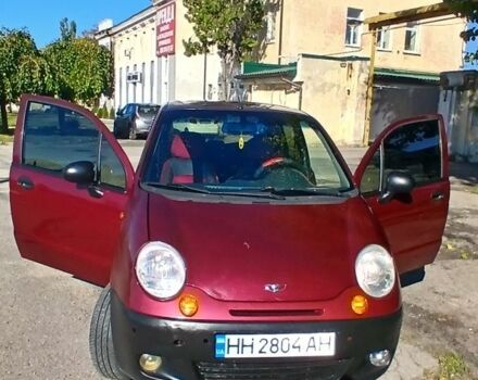 Красный Дэу Матиз, объемом двигателя 0.8 л и пробегом 180 тыс. км за 2800 $, фото 4 на Automoto.ua