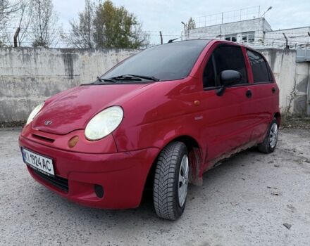 Красный Дэу Матиз, объемом двигателя 0.8 л и пробегом 180 тыс. км за 1750 $, фото 1 на Automoto.ua