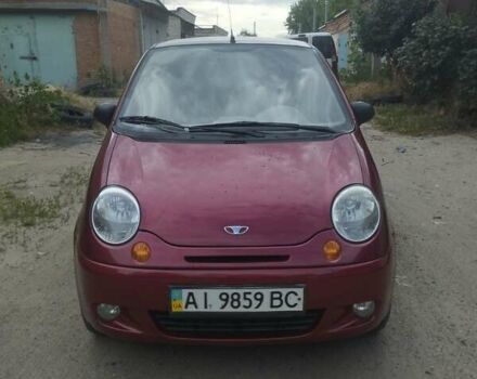 Красный Дэу Матиз, объемом двигателя 0.8 л и пробегом 125 тыс. км за 1800 $, фото 3 на Automoto.ua