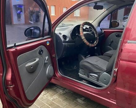 Красный Дэу Матиз, объемом двигателя 0.8 л и пробегом 157 тыс. км за 2200 $, фото 5 на Automoto.ua