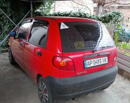 Червоний Деу Матіз, об'ємом двигуна 0.8 л та пробігом 150 тис. км за 2500 $, фото 1 на Automoto.ua