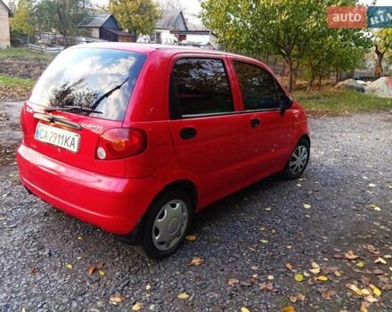 Деу Матіз 2007 у Золотоноше на Automoto.ua Червоний Деу Матіз, об'ємом двигуна 0.8 л та пробігом 138 тис. км за 2599 $, фото 33 на Automoto.ua