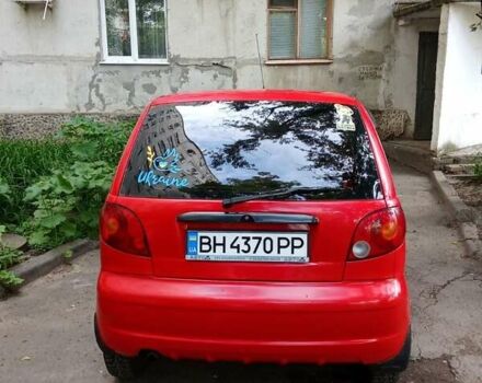 Красный Дэу Матиз, объемом двигателя 0.8 л и пробегом 95 тыс. км за 3299 $, фото 1 на Automoto.ua