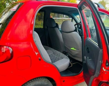 Красный Дэу Матиз, объемом двигателя 0.8 л и пробегом 130 тыс. км за 3000 $, фото 3 на Automoto.ua