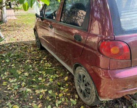 Червоний Деу Матіз, об'ємом двигуна 0.8 л та пробігом 192 тис. км за 2300 $, фото 4 на Automoto.ua