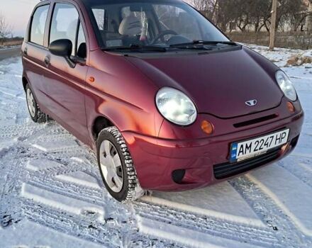 Красный Дэу Матиз, объемом двигателя 0.8 л и пробегом 93 тыс. км за 2200 $, фото 6 на Automoto.ua