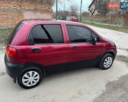 Красный Дэу Матиз, объемом двигателя 0.8 л и пробегом 131 тыс. км за 2350 $, фото 4 на Automoto.ua