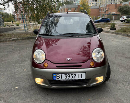 Красный Дэу Матиз, объемом двигателя 1 л и пробегом 90 тыс. км за 1900 $, фото 1 на Automoto.ua