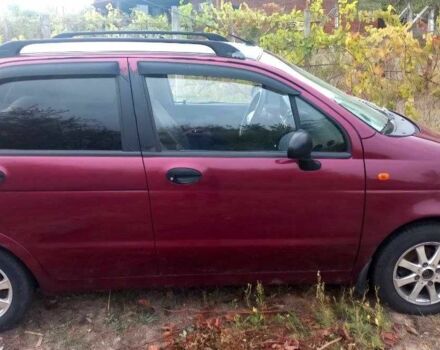 Красный Дэу Матиз, объемом двигателя 0.8 л и пробегом 121 тыс. км за 3000 $, фото 2 на Automoto.ua