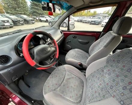 Червоний Деу Матіз, об'ємом двигуна 0.8 л та пробігом 220 тис. км за 1800 $, фото 15 на Automoto.ua