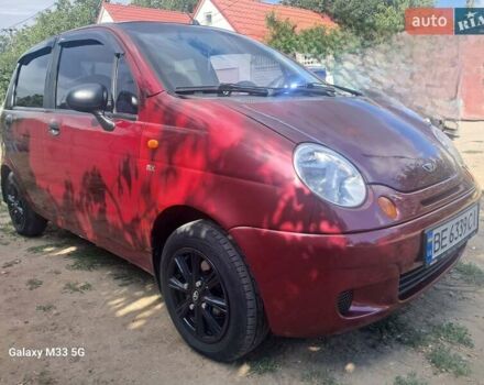 Красный Дэу Матиз, объемом двигателя 0.8 л и пробегом 181 тыс. км за 2600 $, фото 8 на Automoto.ua