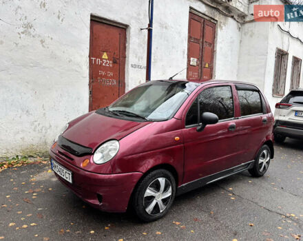 Червоний Деу Матіз, об'ємом двигуна 0.8 л та пробігом 142 тис. км за 2400 $, фото 1 на Automoto.ua