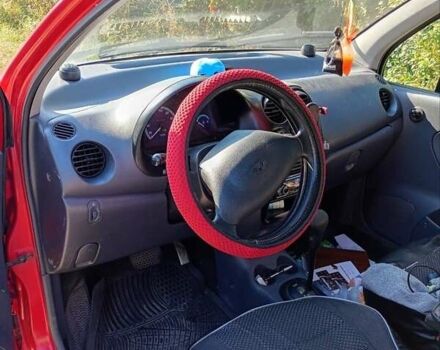 Красный Дэу Матиз, объемом двигателя 0.8 л и пробегом 180 тыс. км за 3200 $, фото 2 на Automoto.ua