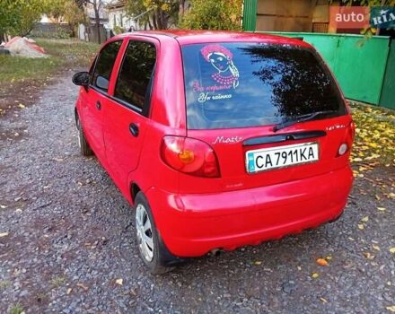 Дэу Матиз 2007 в Золотоноше на Automoto.ua Красный Дэу Матиз, объемом двигателя 0.8 л и пробегом 138 тыс. км за 2750 $, фото 6 на Automoto.ua