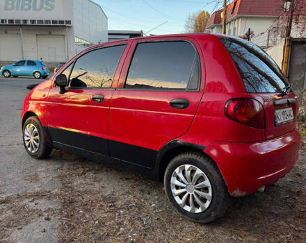 Красный Дэу Матиз, объемом двигателя 0.8 л и пробегом 180 тыс. км за 1950 $, фото 9 на Automoto.ua