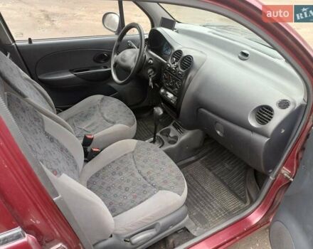 Червоний Деу Матіз, об'ємом двигуна 0.8 л та пробігом 186 тис. км за 2650 $, фото 8 на Automoto.ua