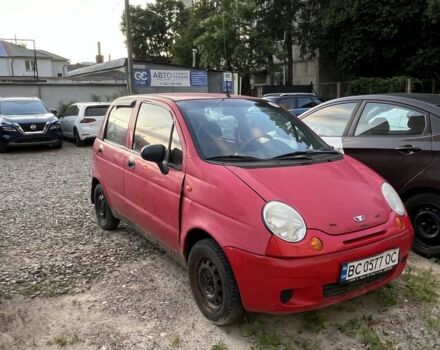 Червоний Деу Матіз, об'ємом двигуна 0.8 л та пробігом 120 тис. км за 1400 $, фото 3 на Automoto.ua