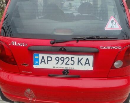Красный Дэу Матиз, объемом двигателя 0.8 л и пробегом 89 тыс. км за 2700 $, фото 1 на Automoto.ua