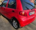 Красный Дэу Матиз, объемом двигателя 0.8 л и пробегом 151 тыс. км за 1700 $, фото 3 на Automoto.ua